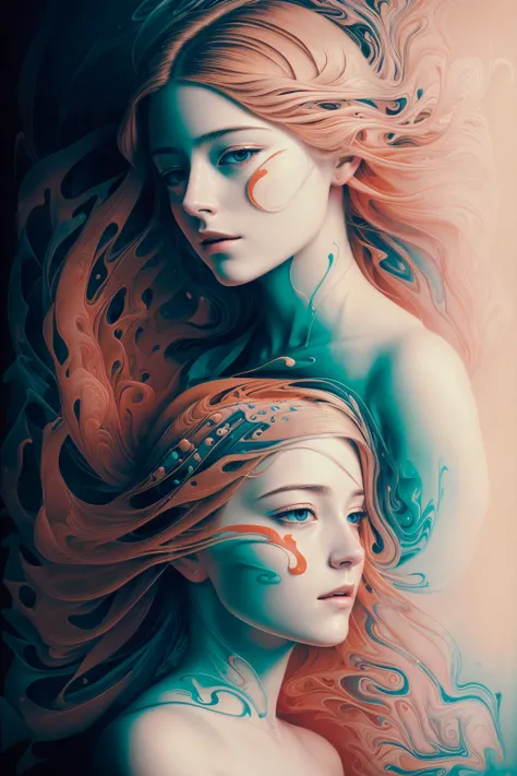 A prompt for the given theme could be:
"Fibonacci equations and spirals present in every aspect of the motion, (best quality,highres,masterpiece:1.2), ultra-detailed, (realistic:1.37), vivid colors, bokeh, HDR, (abstract art:1.1), concept artists, (mathematical patterns), (intricate detailing), (fluid motion), (dynamic composition), (organic shapes), (harmonious symmetry), (subtle gradients), (ethereal atmosphere), (unfolding beauty), (emerging complexity), (sublime harmony), (mesmerizing flow), (serene movements), (evolving rhythms), (captivating interactions), (mesmerizing elegance), (dreamlike journey