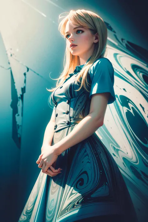 AshleyCipher cinematic shot of of 1 woman standing in front of a marble wall, colorful dress,
hyperdetailed photography, soft light,
photorealistic, vivid colors, romanticism,MarblingAI
<lora:MarblingAI:0.8>