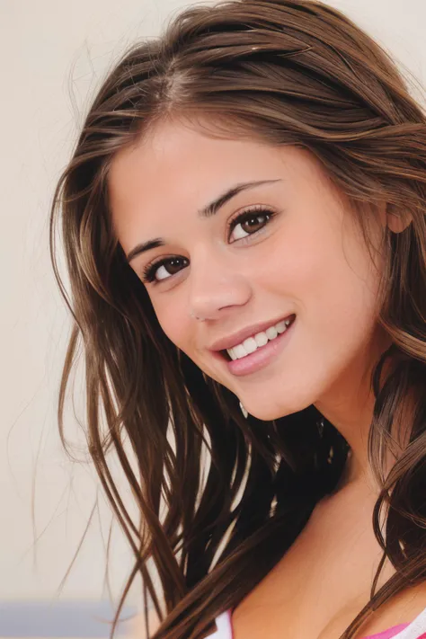 photo of LittleCaprice, (looking at viewer:1.2), (detailed pupils:1.3), (natural light), (seductive), smile512,
<lora:LittleCaprice_v1.0:0.9>,