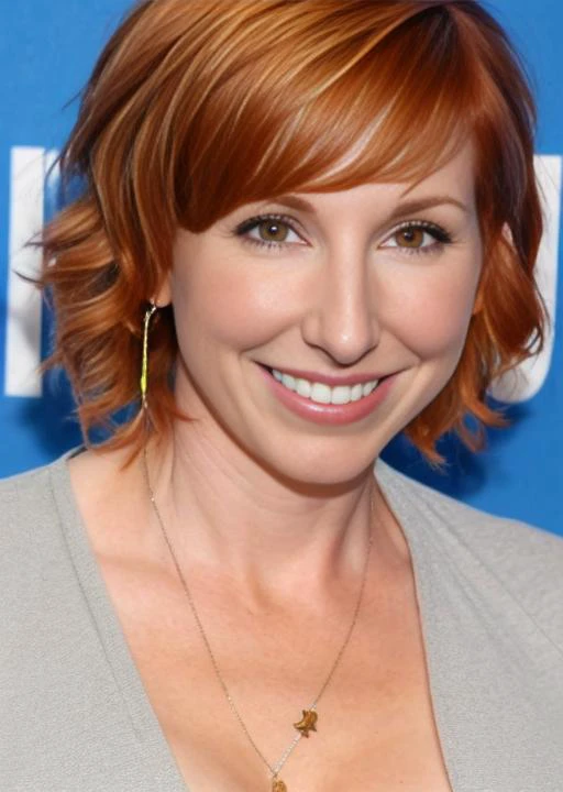 photo of a young kari byron person, short hair, hyper realistic photograph, detailed face