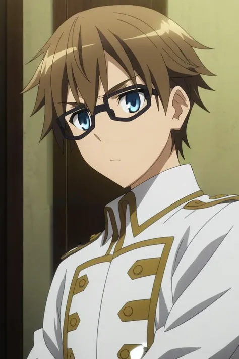 score_9, score_8_up, score_7_up, source_anime, rating_safe, intricate details, anime screencap, anime coloring, , , , 1boy, solo, male focus, <lora:caules_forvedge_yggdmillennia_pony:0.76>, caules_forvedge_yggdmillennia, brown hair, blue eyes, glasses, black-framed eyewear, wide angle, wide shot, cowboy shot, apartment, indoors, dark, v arms, speaking, talking, , <lora:sdxl_lightning_8step_lora:1>