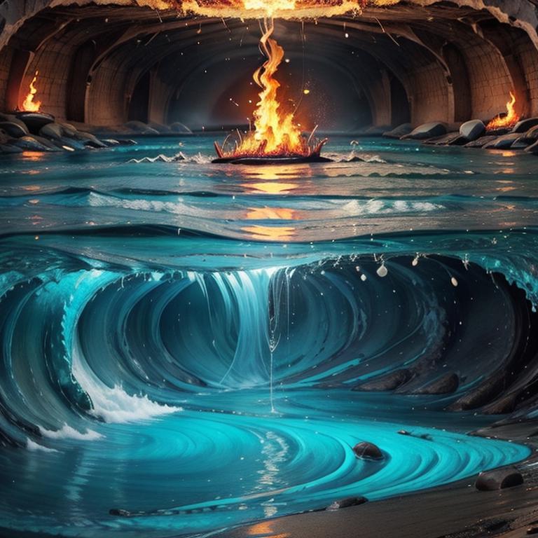 Fire on Ocean v1.0