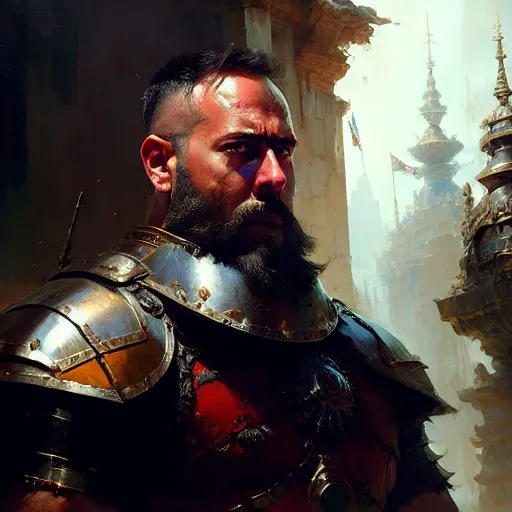 dreamlikeart, portrait of <mylora> man wearing Gods armor, oil painting by Ed Blinkey, Atey Ghailan, Studio Ghibli, by Jeremy Mann, Greg Manchess, Antonio Moro, trending on ArtStation, trending on CGSociety, Intricate, High Detail, Sharp focus, photorealistic painting art by midjourney and greg rutkowski