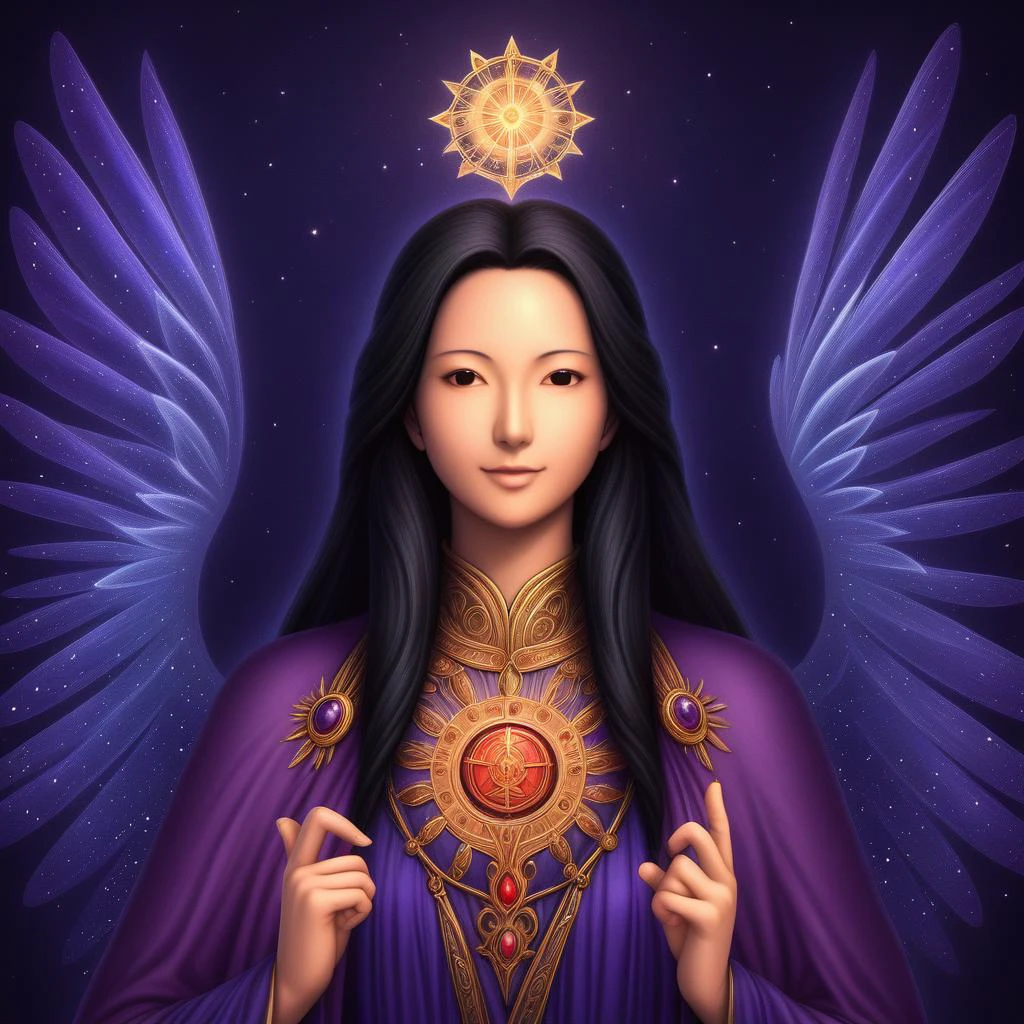 rating_sfw, source_ANIME, score_9_sorcery, enigmatic 1girl, deep (eyes:1.2) swirling with arcane power, mystic robes flowing (robes:1.1), ancient library filled with magical tomes, casting a spell with intricate hand gestures, ethereal lights surrounding, air of ancient wisdom.