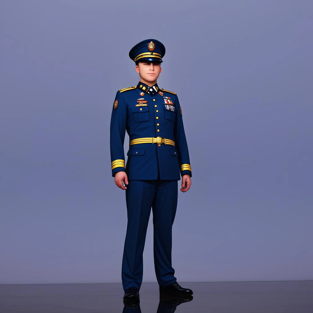 rating_sfw, IRL, score_9_gravitas, dignified general, eyes conveying depth (eyes:1.2), decorated uniform (uniform:1.1), solemn war memorial background, aura of respect and reflection, standing with honor and solemnity, early morning fog.