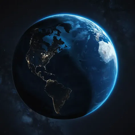 professional 3d model of <lora:LoDe+Ro style:1>
a blue earth in the dark of night,sky,no humans,moon,star (sky),scenery,starry sky,space,planet,earth (planet),galaxy,LoDe+Robots Style,Love Death + Robots style,Love,Death & Robots style,animated,horror,dark,black,apocalyptic,dystopian,domination , dramatic light, cyberpunk, LoDe+Ro style, octane render, highly detailed, volumetric, dramatic lighting