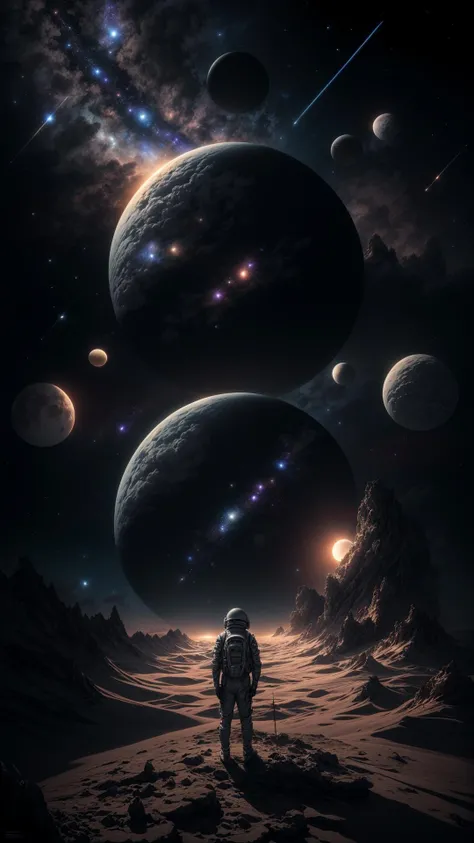 hyperrealistic, nursery of moons, a lot of moons emerging from cracks with lava, the moons have different sizes, (masterpiece:1.4), (photorealistic:1.5), 8K resolution, (extremely intricate:1.4), (exquisitely detailed:1.2), (dimmer lighting:1.2), , <lora:add_detail:1> , visible milkyway on sky <lora:GlowShine:1>, space art
