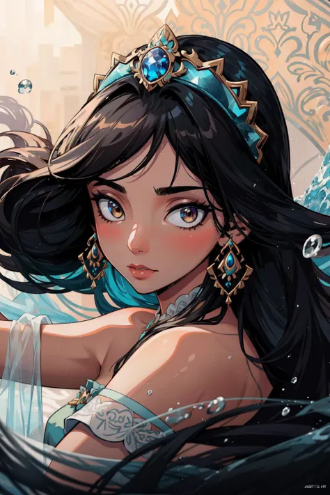 (masterpiece, best quality), intricate details, 8k, artstation, wallpaper, official art, splash art, sharp focus,
(1girl:1.2), <lora:jasmineV3:0.8> jasmine,
<lora:pitch_black_shadow_V2:0.8> girl,