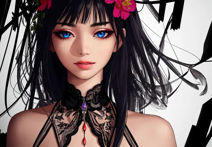 è±ã«ãªã£ã¦ - Become a Flower
BREAK
an extremely delicate and beautiful girl, extremely delicate and beautiful female body, ultra-detailed outfit, (sharp eyeliner:1, 1), (eyeshadow:1), detailed lips, delicate and beautiful hair
BREAK
full body, neon ink paint, mysterious, calligraphy, her existence is like a dance in the void
BREAK
(Vivid eye colors:1.3), (Cinematography), (intricate details:1.3), (best shadow:0.7), HDR, DSLR, (illustration:1), (detailed and realistic scenery, photorealistic, natural lighting, Color-gel lens, dynamic composition), clear line, sharp focus
BREAK
è±ã«ãªã£ã¦ - Come on, laugh nihilistically at me. I get a thrill from the look on your face, I can't take my eyes away! "Let me taste it, your poison is my medicine". I'll envelop you with love, so laugh.