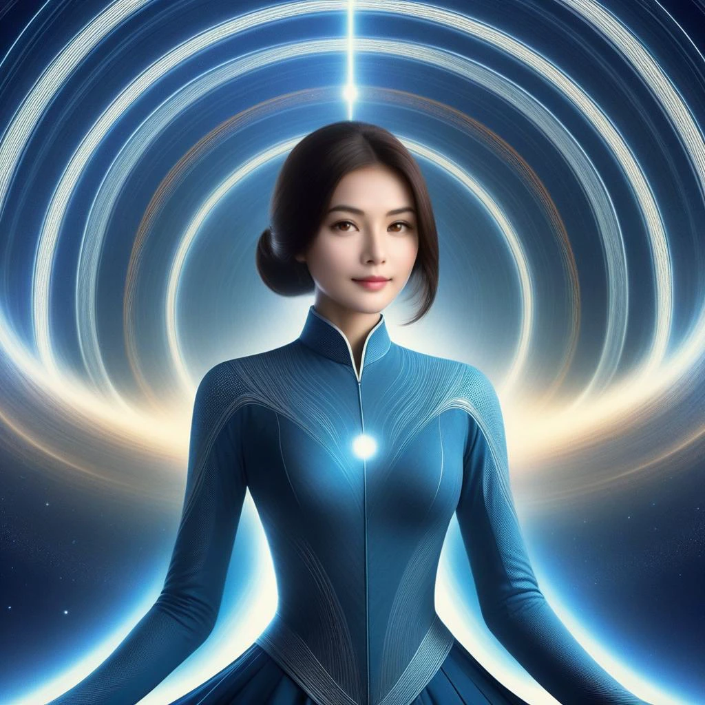 <lora:SDXL duzexi CF cline:1>,cline,bezier curve girl,cline girl, meditation, spirituality, interstellar civilisation, mysticism,
1girl,solo,best quality, high quality, highres, masterpiece, sharpening,nice face,
(((the background is a delicate continuously ordered beautiful monetary bezier curve, the girl's costume is a delicate continuously ordered beautiful monetary bezier curve, and the colour of the costume is the opposite of the background colour))),
<lora:SDXL DonMN01rXL CF DonMN01rXL:0.5>