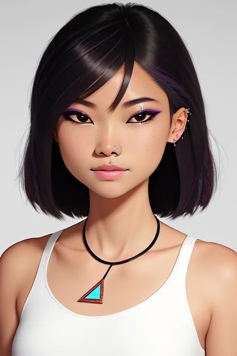 (extremely detailed 8K, high resolution, ultra quality), <lora:6teen_NikkiWong:0.7> nikki_wong, piercing, necklace, AS-YoungV2