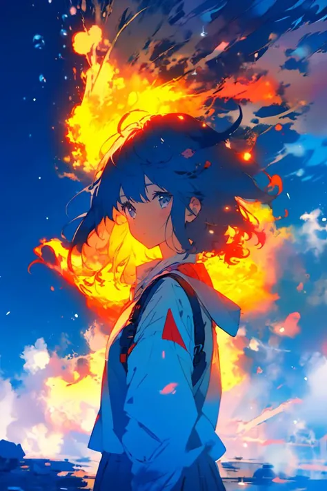 A photo of a girl