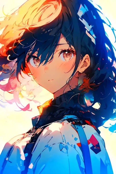 A photo of a girl