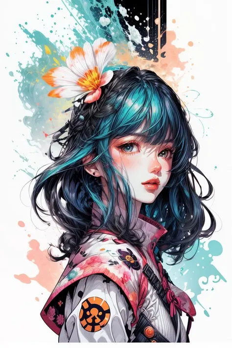 (Gorgeous Vector image:1.3) of (Simple illustration:1.3) a photo of a woman,(Flat style:1.3),Illustration,Behance,(Cyan hue:1.3),(close portrait:1.3),(Feminine:1.4),(beautiful:1.4),(attractive:1.3),handsome,calendar pose,perfectly detailed eyes,studio lighting,thematic background