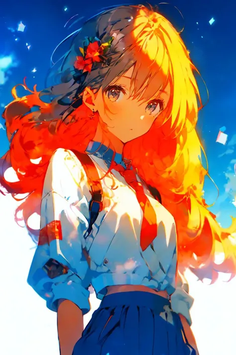 A photo of a girl