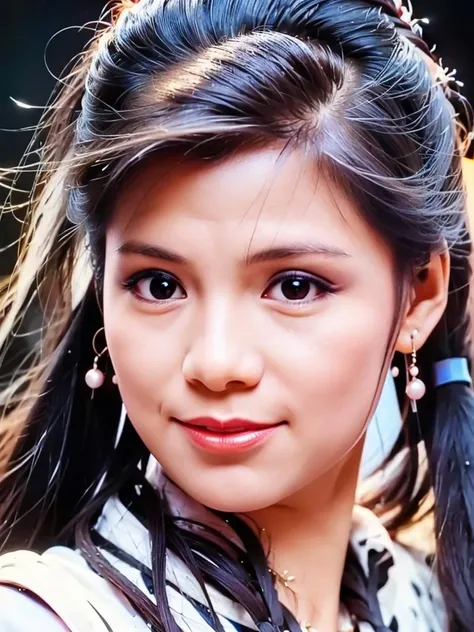 1girl, solo, dress, black hair, ponytail, red dress, smile, earrings, simple background, jewelry, looking at viewer, black eyes, makeup, ulzzang-6500v1.1, (original: 1.2), (realistic: 1.3) , beautiful girl with beautiful details, extremely detailed eyes and face, eyes with beautiful details, absurd, incredibly absurd, huge file size, ultra detail, high resolution, ultra detailed, best quality, masterpiece, illustration, ultra detailed and beautiful, ultra detailed, CG, unity, 8k wallpaper, amazing, fine Detail, masterpiece, top quality, official art, extremely detailed CG unity 8k wallpaper, cinematic lighting, (perfect shiny skin:0.6), slim and smooth lines, (floating) <lora:wengmeiling_20230702121823:0.8>