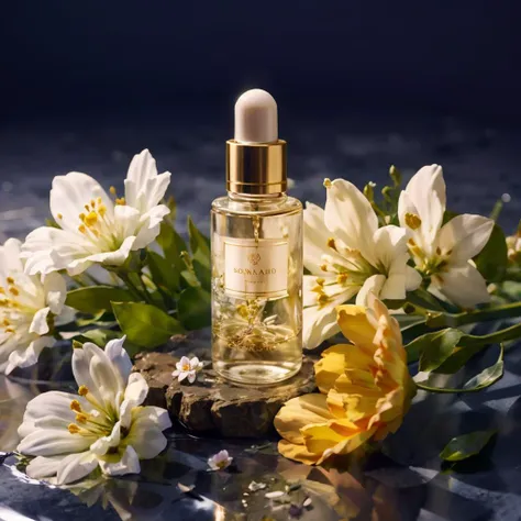 best best quality, essential oil, flower, simple simple background, <lora:cosmetics_v2:0.7>