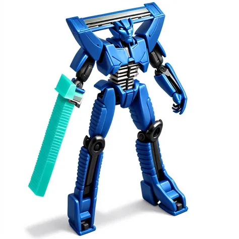 <lora:DisposableRazor:1>, razor, a transformer made of razors
