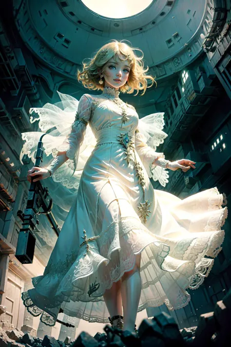 (masterpiece, best quality), perfect composition,((from below)),beautiful detailed face, beautiful detailed eyes,
(1girl), elegant haircut, casual elegant dress,sci-fi fantasy background,
<lora:povFacesitting_v10:0.8>