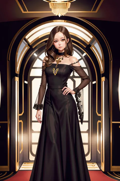 (sumgl4u:1.05), (masterpiece), (best_quality), (ultra-detailed), (illustration), (welcoming), bokeh,1girl, (on a wispy cruise ship:1.3), full body, , happy, medium hair, dark brown hair, straight hair, (long dress, elegant:1.2), shawl,, official art, vivid color, finely detailed, hyper detailed, 8k, high resolution illustration, absurdres, intricate detail, <lora:cutemix05:1>
