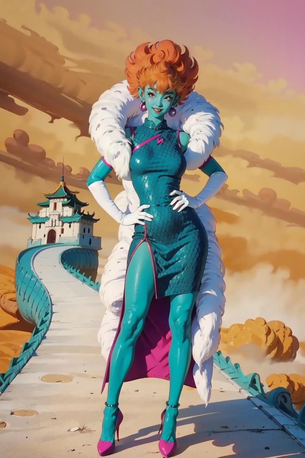 Princess Snake/蛇姫 and servants - Dragon Ball | LoRA v1.0