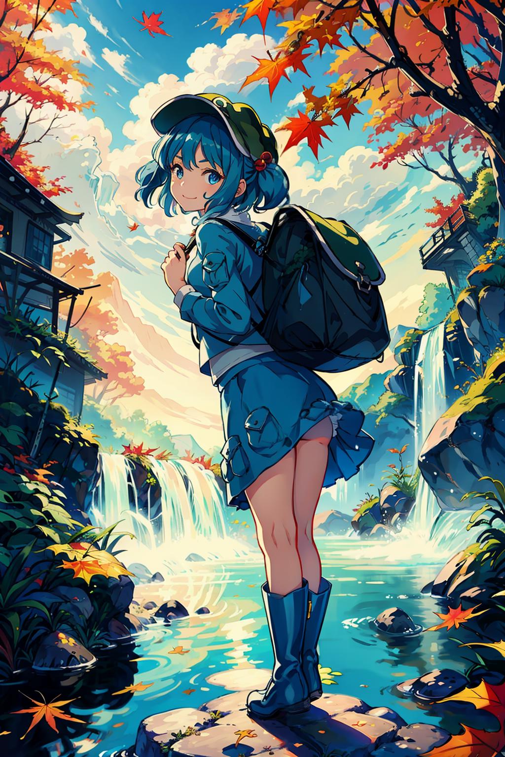 kawashiro nitori (touhou) 河城荷取 东方project v1.0