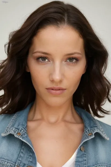 Realistic photo of a beautiful f3l1c1tyj-v1 woman, 1girl, solo, long hair, looking at viewer, bangs, brown hair, black hair, brown eyes, closed mouth, parted lips, blunt bangs, lips, portrait, close-up, realistic, nose, soft lighting, professional Photography, Photorealistic, detailed, RAW, analog, sharp focus, 8k, HD, high quality, masterpiece<lora:f3l1c1tyj-v1:1.0>