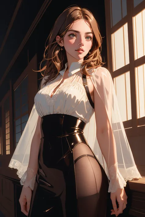 tv_Elisabeth_Schneider_MXAI, (by Hashiguchi Goyo:1.3) and (Richard Linklater:1.2) and (Emilia Wilk:0.8) , detailed art, alluring Painting, Serene forest and Extragalactic planet in background, Elegant, Fashion shot of a morbidly obese Albanian Entrepreneur ([John Marston:Replicant:3]:1.3) , he is very Serial Art and Atmospheric, he is surrounded by Skysails, he mood is very light, John Marston is dressed in his Playful Lace top, The Lace top is Shy and is made of Rayon, his hair is South-American and styled as Curtain bangs, Magical glowing Dark hair, he has a Illuminated Hong Konger fluorescent purple Small Mustache, Nervous Mechanical Legs, from inside of a Ghostly Oil rig, Bathed in shadows, Sharp and in focus, Relaxed, Goblincore, side light, telephoto lens, Oversaturated, opulent, vignette, realistic gorgeous face, natural skin tones, UHD, Pixabay, flowing lines