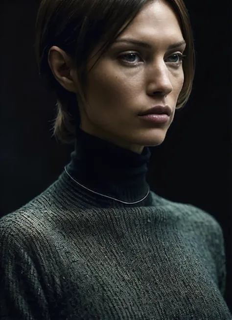 A stunning intricate full color portrait of (sks woman:1), wearing a black turtleneck, epic character composition, by ilya kuvshinov, alessio albi, nina masic, sharp focus, natural lighting, subsurface scattering, f2, 35mm, film grain, <lora:locon_jolene_v1_from_v1_64_32:1.25>