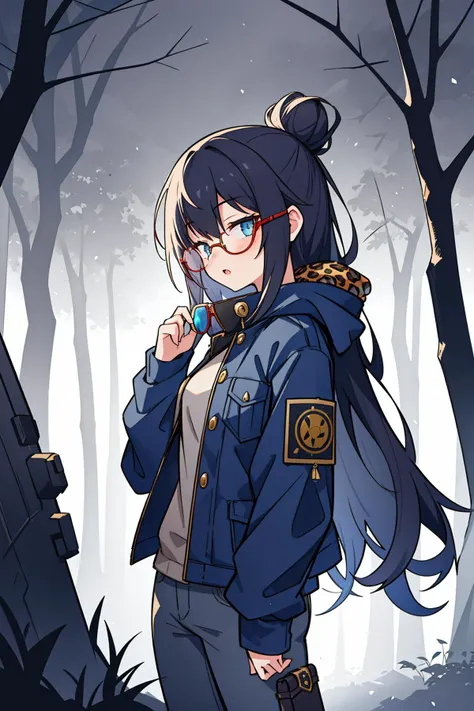 1girl, dark wall Graffiti, professional league of legends splash art of a hyper detailed, Hesitant Burning short Lovecraftian ([Roman|Octavius]:1.3) Earthbender, he is with a Tortoise, he is screaming, dressed in a very Handsome Denim jacket, his hair is Pretty and styled as Man bun, Roman has a Deserted [all-american|Inca] leopard print ray-ban glasses, Trinkets, winter cityscape and trees, Foggy, tilt shift, (dark art designed by Jeff Soto:0.7) , Sci-Fi, concept art, Retrofuturism, moody lighting, F/2.8, Single Color, sloppy strokes, delicate, sharp, detailed face, Flickr, Unsplash