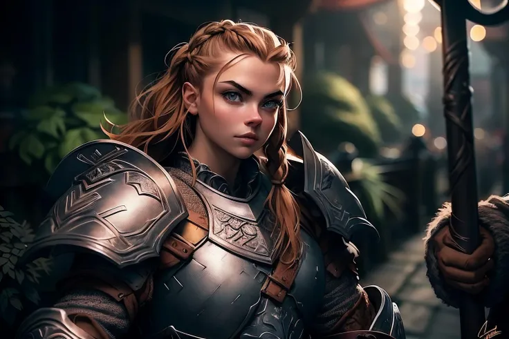 <lora:RPGDwarf:1>  dwarf:1.2,   1man  male with  textured fringe  hairstyle and  anchor beard with mustache  in caramel  with light blue  eyes  and Rounded eyebrows , defender <lora:RPGDefender:0.7> wearing intricate medium armor holding Guandao full body shot, In a labyrinthine garden of thorns, where roses bloom with the light of the stars, in background, realistic:1.2,  masterpeice, ultradetailed, intricate details, perfect quality, ultrashapr, ultradetailed, photorealistic, perfect shadows, profesional lights, realistic, blurry, boekh, masterpiece light works,depth of fiel, ultradetailed character, pefect quality, maximum quality, intricate details, detailed face, realistic lights, realistic shadows, profesional photo, <lyco:GoodHands-beta2:1.0>