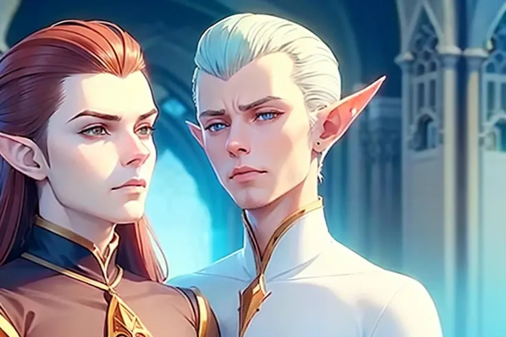 <lora:bloodelf:1> (bloodelf:1.2) pointy ears, 1man male with Regal pompadour with side part hairstyle hairstyle and balbo shaving in copper with aquamarine eyes and Natural eyebrows , noble wearing <lora:EbonyGoldAI:1 intircate stell armorholding wearingspear full body shot, In a grand amphitheater at the heart of a marble city, where poets recite verses that can alter reality, in background, realistic:1.2, masterpeice, ultradetailed, intricate details, perfect quality, ultrashapr, ultradetailed, photorealistic, perfect shadows, profesional lights, realistic, blurry, boekh, masterpiece light works,depth of fiel, ultradetailed character, pefect quality, maximum quality, intricate details, detailed face, realistic lights, realistic shadows, profesional photo, <lyco:GoodHands-beta2:1.0>