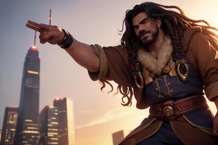 an awarded profesional photography of (1man:1.3) Inca  with turquoise eyes  with  male Curly Rocker Hair hair  hairstyle and Fu Manchu mustache in honey color, dressed like a wizard   shocked, building a skyscraper  in Shibuya 109 ,(epic scene:1.3),ultradetialed character with perfect face,detailed skin,(ultrasharp:1.3),(masterpiece:1.1),best quality,(photorealistic:1.2),ultrarealistic,realistic ultradetailed character,4k perfect quality, <lyco:GoodHands-beta2:1> by by Mario Testino Streetlighting camera angle from side and focus on full body Magnificent,Imperceptible detail,Intricately designed,  (perfect quality face:1.5)  hyper-detailed complex,  insanely detailed, detailed clothes, detailed skin, detailed body, , 1man, realistic lights, realistic shadows, profesional photo, furry