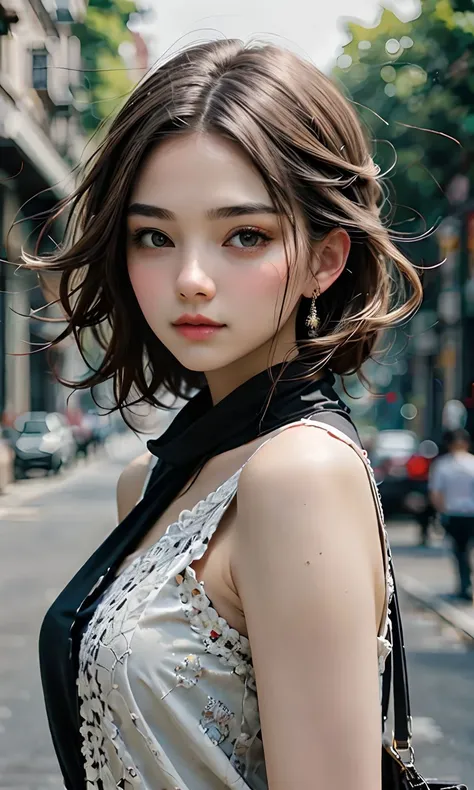 a beautiful girl,
