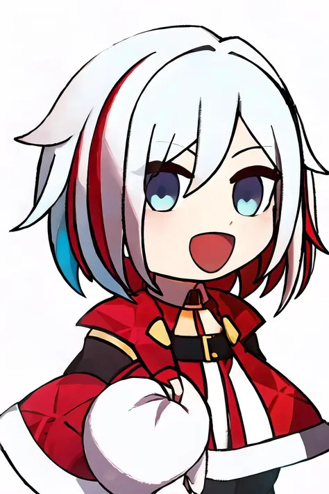 (high quality, high resolution:1.3), 4k, masterpiece, 
BREAK
1girl, <lora:PadoruMeme:1>, PadoruMeme, sack, holding sack, :d, santa, santa hat, short hair ,simple background, white background, <lora:Topaz-000029:1> , topaz, colored inner hair, white hair, red hair, blue eyes, multicolored hair, <lora:NoiseOffset_v2:1.0><lora:NoiseOffset_v2:1.0><lora:NoiseOffset_v2:1.0>