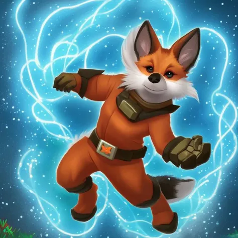 CHV3SCute, CHV3CRogue, a cute cartoon fox in a rogue costume in a nordic marketplace in valhalla, concept art, deviantart contest winner, glowing flowers, dofus, epic fantasty card game art, digital art render, dmt art, cute pictoplasma, atom, award winning concept art, at sunrise, engineered, gardening, glowing and epic, awesome, neuroscience