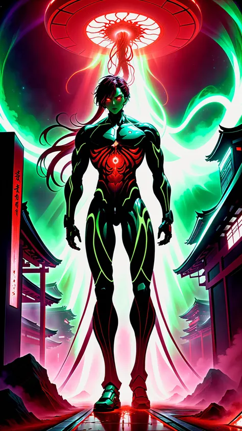 biomechanical cyberpunk a cybermutant fleshmutant, pulsating flesh and biomechanical limbs, fusion of flesh and machine, detailed fleshy skin, black bloody veins growing and intertwining machine and flesh, out of the darkness, veins growing and pumping blood, <lora:xl_yamer_style-3.0:1>, vascular networks, style of Apterus and zdzislaw beksinski, vibrant colors, Infrared, sparks, lens flare, rim lighting, backlighting, japanese portal, nebula, cinematic, cybernetics, human-machine fusion, dystopian, organic meets artificial, dark, intricate, highly detailed