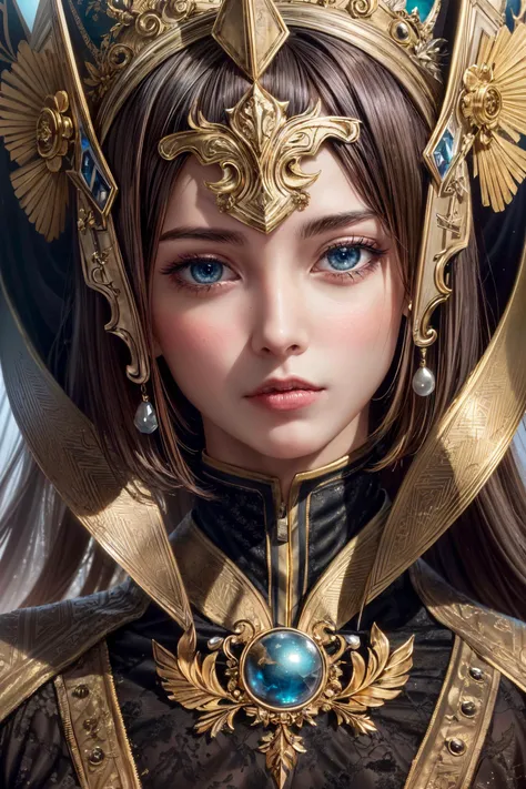 Close-up, Enigmatic, Martian knight fashion, poster-like, transcendent allure, Enchanted, Knightcore fashion, arcane atmosphere
best quality, high quality, absurdres, masterpiece, beautiful, intricate details,
<lora:add_detail:0.75>