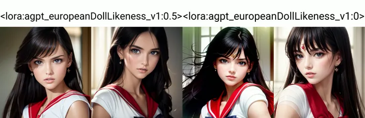 sama1, tiara, sailor senshi uniform, white gloves, red sailor collar, red skirt, <lora:sailor_mars_v1:1>, 1girl in full growth, best quality, masterpiece, ultra-detailed, high quality, perfect nose, highly detailed skin, warm skin tone, defiance512, RAW photo, best quality, high resolution, (masterpiece), dreamlike, dreamy, floaty, modelshoot style, analog style, tonemapping, photorealistic, professional photography, sharp focus, HDR, 8K resolution, intricate detail, sophisticated detail, hyper detailed, (depth of field), highlight and shadow, volumetric lighting, cinematic bloom, professional light, looking at viewer, blotchy, <lora:agpt_europeanDollLikeness_v1:0.5>