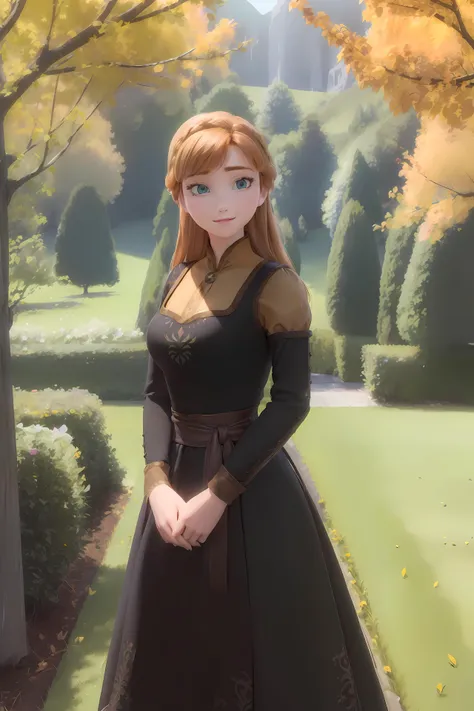(masterpiece:1.4), (best qualit:1.4), (high resolution:1.4), anna of arendelle, dirndl dress, mile, long hair, looking at viewer, long-sleeved black tunic, shoulder bag, outdoors,Huge breasts,<lora:anna_of_arendelle_v21:0.8> <lora:dirndl:0.8> <lora:HugeASS:0.5>