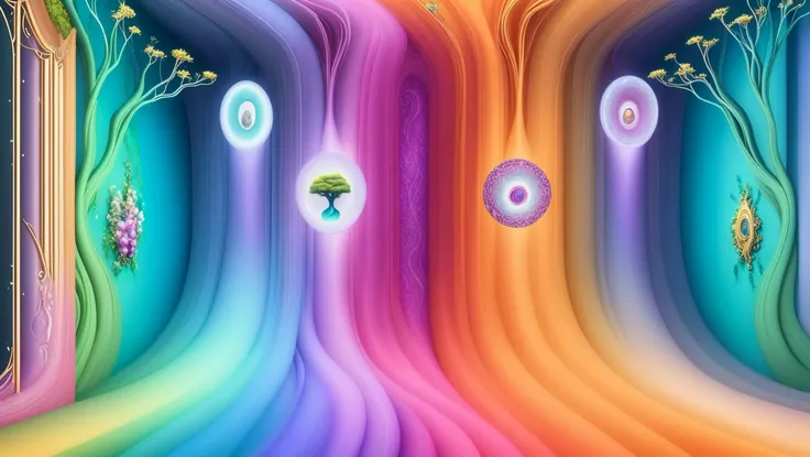 (A breathtaking and surreal landscape inspired by dreams and imagination. The scene should depict floating islands:0.7),banyan trees,cascading waterfalls,vibrant flora that defy the laws of gravity. The colors should be rich and vibrant,with a touch of otherworldly glow. This artwork invites viewers to escape reality and explore a realm of wonder and magic. It is perfect for wall art,(album covers:0.4),and advertisements that seek to captivate the imagination. Illustrated by Maria Sibylla Merian,<lora:20230927-1695746014793:0.7>,(a pseudo-holomorphic curve:0.1),marbled texture,<lora:otherworldlyColorscapes:1.1>,