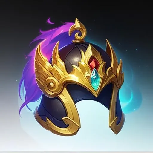 zhongguofeng, game icon institute, game icon,helmet, black background<lora:game icon institute_chinesestyle_v2-000016:0.8>