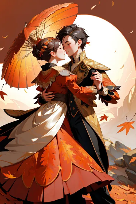 1girl, grand, intricate details, Fashion shot of a ("The dance of autumn leaves, a farewell waltz, as nature sheds its vibrant attire.":1.3) , it is very Ghostly and Dumb, Lichen background, Colorful hillside and The Sun in background, Foggy, equirectangular 360, Vivid, Relieving, Renaissance, moody lighting, 800mm lens, Low Contrast, rich color, MOBA style, hyperdetailed, octane engine