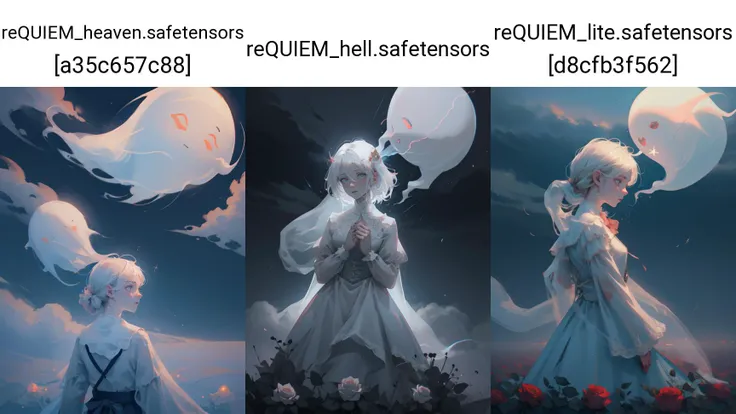 horror-themed, (detailed,(masterpiece, best quality:1.1),(ghost),spirit,field,(roses),cloudy weather,many roses,no people,average ghosts,good ghosts,(ghostly),transparent,flying,cute (ghost:1.6),((fog)),((delicate roses)) fog,smoke,sparkles,sparkle,glowing background,((cloud field)) fireflies,rain,:1.1), eerie, unsettling, dark, spooky, suspenseful, grim, highly detailed