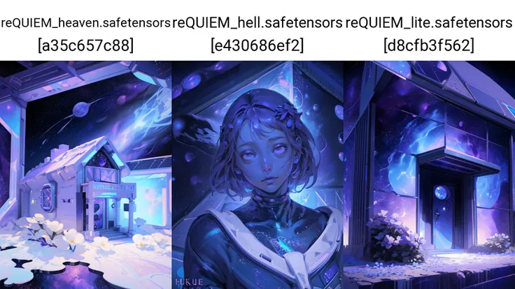 comic,((non-humans:1.6),house,(space house:1.6),space,((flowers in the form of stars)),big house,(((purple and blue colors))),(realism:1.6),((glitter style )),:1.1),graphic illustration,comic art,graphic novel art,vibrant,highly detailed,