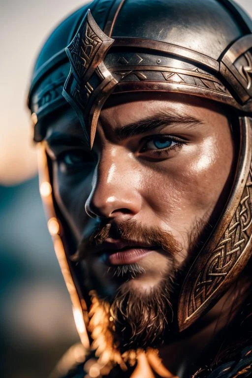 ((angry viking wearing epic viking armor with runes and a helmet )), (red glowing eyes) ,RAW photo, (epic ice Jotunheim landscape),(fighting ice giant) masterpiece, Nordic, smoke, best quality, dynamic pos, ultra detailed, metal plates, rust, full bodyt, light trail, dramatic lighting, red tone, short_hair, Photorealistic, Hyperrealistic, Hyperdetailed, analog style,soft lighting, subsurface scattering, realistic, heavy shadow, masterpiece, best quality, ultra realistic, 8k, High Detail, film photography, soft focus, (closeup to face)