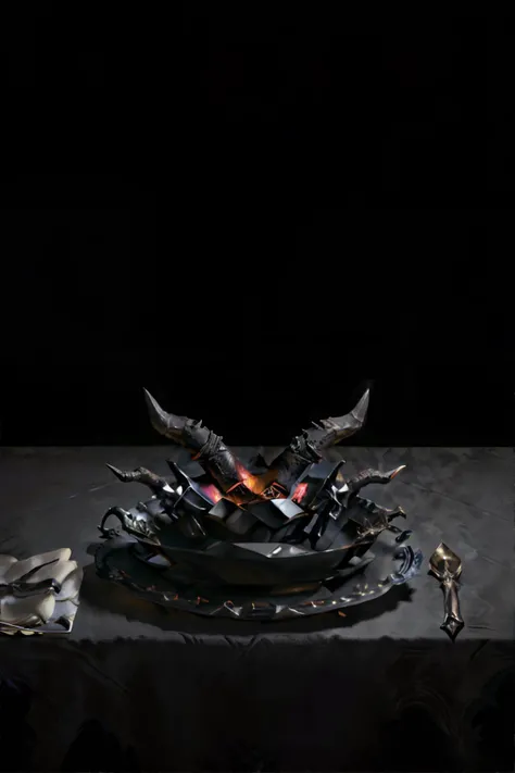 <lora:surrealplate:1.0> plate with a Devil's Claw on it, masterpiece, 8k, high resolution, shallow depth of field, sharp focus