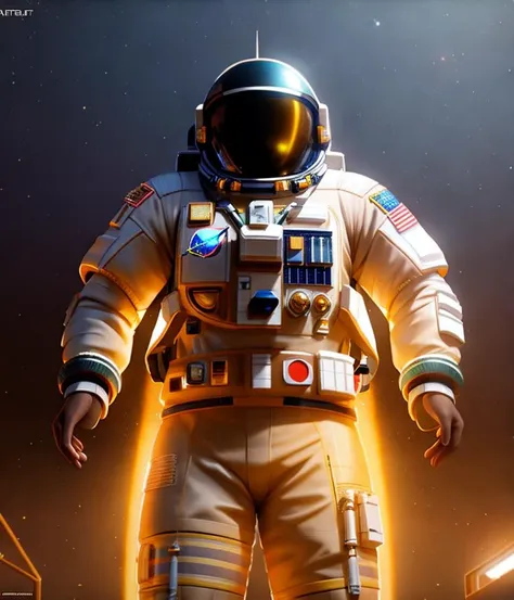 astronaut, ultra-detailed, film photography, light leaks, Larry Bud Melman, trending on artstation, sharp focus, studio photo, intricate details, highly detailed, by greg rutkowski, ((3d render)), intricately rendered
