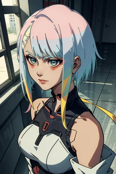 (Perfect body),best quality,masterpiece,1 girl,((Proudly)),(enlarged boobs),((naked)),((Clamping)),(Chest larger than head),(((The face is very clear))),Lucy,moon,(((Naked))),(Sex life),(((Blank Background))),((full-body shot))