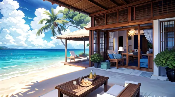 beach, sea, coconut tree, villa, sun, sunny day, <lora:add_detail:1>,, (masterpiece), (best quality),
